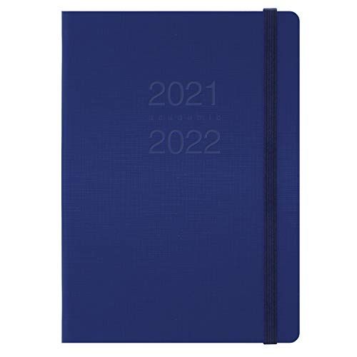 Letts Memo A5 Academic 21/22 Week to View Diary - Blue