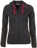 Peak Mountain Dames fleecejack Atora Zwart S
