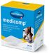 Medicomp Vliesstoffen kompressen, extra zacht en absorberend, met gaasstructuur, voor algemene wondbehandeling of ambulante procedures, 10 x 10 cm, 25 x 2 stuks