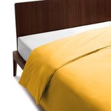 SWEET HOME GUZZINI Classic Dekbedovertrek voor eenpersoonsbed, katoen, 155 x 200 cm, 100% OekoTex gecertificeerd, fris en ademend, dekbedovertrek met 40 cm lussen voor zacht en duurzaam beddengoed