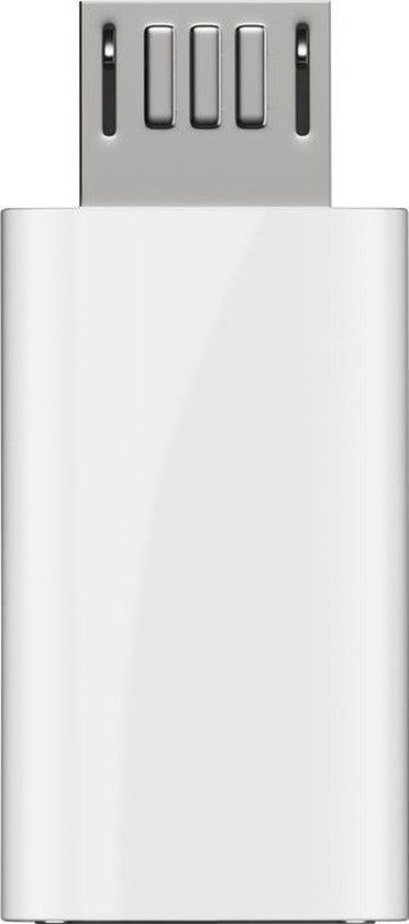 Goobay USB Micro B naar USB C Adapter Wit