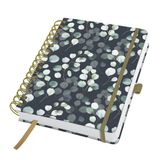Sigel spiraal notitieboek - A5 - Jolie - Eucalyptus Night - 240 pagina's - dots - 120 grams papier