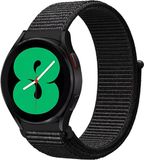 By Qubix Qubix - Sport Loop Nylon Bandje voor Garmin Forerunner 970/570/255 - Zwart Gemêleerd - 22mm