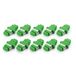 1aTTack.de 10x glasvezel keystone-connectoren OS1 / OS2 (APC) SC-simplex female naar SC-simplex female singlemode groen
