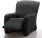 Merkloos MaxiFUNDAS - Stoelhoes voor relaxfauteuil, samen met poten Vega, zwart