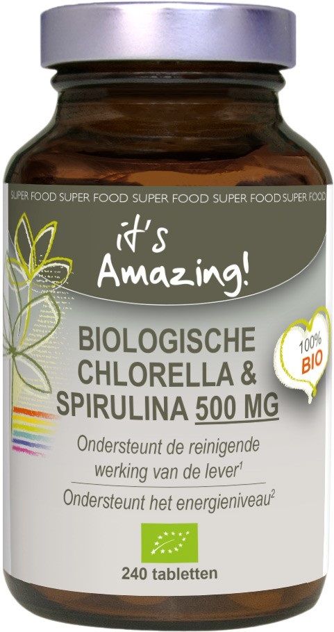 Its Amazing Chlorella & Spirulina Tablets