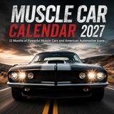 Muscle Car Calendar 2027: 12 Months of Powerful Muscle Cars and American Automotive Icons