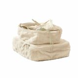 LOBERON Toilettas set van 2 Invarel crème
