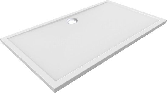Wiesbaden Douchebak acryl 160x90x4 wit