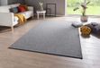 BT Carpet Effen vloerkleed Casual - lichtgrijs 140x200 cm