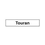 Volkswagen 1T0071801A kentekenplaat Touran