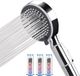 Douchestang met innovatief filtersysteem