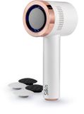 Silk'n Elektrische eeltverwijderaar met extra refill set met 2 slijpschijven - Ingebouwd vacuümsysteem - Herlaadbare Pedicureset - Vacupedi - Rose Gold