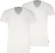 Levi's T-shirt V-hals Wit 2Pack - Maat M - Heren