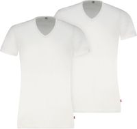 Levi's T-shirt col V blanc 2 pièces - Taille M - Hommes