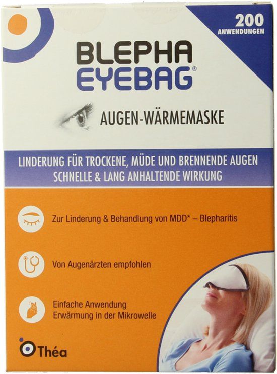 Thea Blepha Eyebag Verwarmend Oogmasker - 1 stuk - Unisex