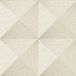 e-Delux GmbH SA524101-DI Papier peint intissé vinyle résistant Géométrique Crème 5,33 m²