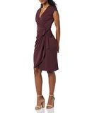 Amazon Essentials Dames Klassieke Wikkeljurk met Kapmouwen