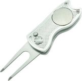 Go Go Gadget - Pitchfork - Golf - Opvouwbaar - RVS - Zilver