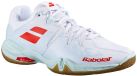 Babolat Shadow Spirit - Badmintonschoenen voor dames - Wit/Lichtblauw - 36
