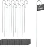 Relaxdays Plantenlabels Leisteen - Set van 12