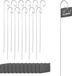 Relaxdays Plantenlabels Leisteen - Set van 12