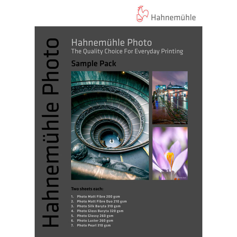 Hahnemuhle Hahnemühle Photo A4 Sample Pack