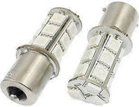 ABC-LED BA15S 18SMD LED 5050 Auto Achterlicht / Remlicht ORANJE P21/5W 1156