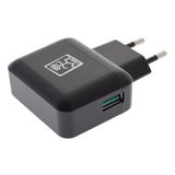 2GO 795839 Universele Snellader Zwart