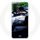 Maniacase Etui voor Oppo A74 Formule 1 Pierre Gasly F1 Coureur Wit