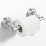 Ibenzoa® Toiletpapierhouder met dubbele zwenkpalen voor badkamer en keuken