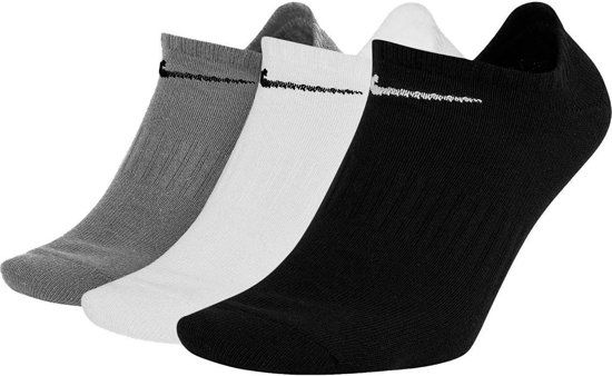 Nike Sportsokken - Maat 39-42 - Unisex - zwart/wit