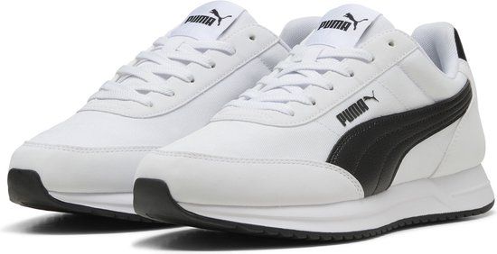 PUMA R78 Lightwind Unisex Sneakers - PUMA White-PUMA Black - Size 46