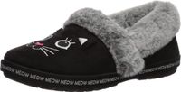 Skechers Zwarte Pantoffel Kat Cozy Maat 38.5