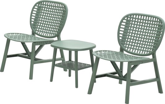 Garden Impressions Andria Balkonset 3-delig - Mos Groen