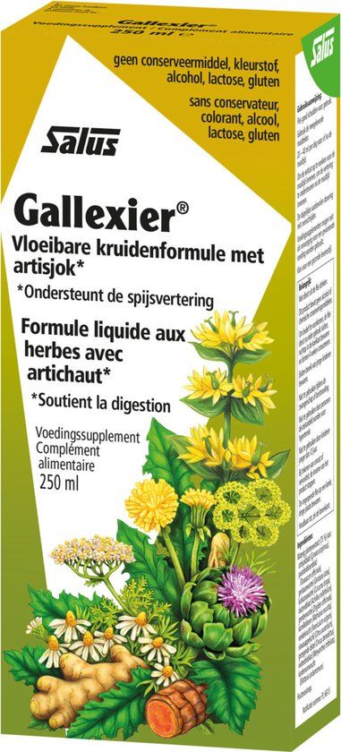 SALUS Elixer Artisjok Gallexier - 250ml