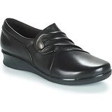 Clarks Hope Roxanne, mocassin voor dames, Zwart, 36 EU