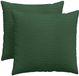 vidaXL Zitkussens 2 stuks Donkergroen 50 x 50 cm Corduroy stof