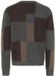 Casual Friday Trui Wiren Heren XL Bruin Katoen Geruit Ronde Hals Lange Mouw