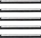 vidaXL - Vloerwisserkoppen - 5 stuks - 45,5x2x5 cm - staal en rubber