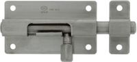 AMIG Schuifslot/Plaatgrendel - RVS - 4 x 3.7cm - Inox Matte Afwerking