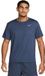 Nike Dri-FIT UV Miler Heren Korte Mouw Hardloopshirt - Donkerblauw - Maat XXL
