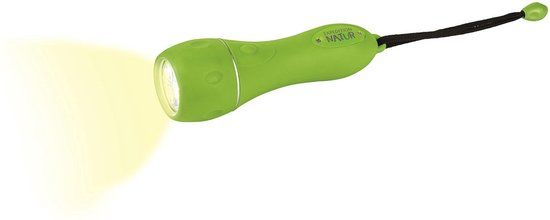 Moses Zaklamp Expeditie Led Batterij 16,5 X 5,5 Cm Alu Groen