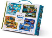 Crocodile Creek Puzzle Set Voertuigen - 1000 Stukjes Legpuzzel pour Enfants