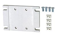 Tussensteun, RIEGLER Tussensteun, aluminium plat profiel, voor cilinder zonder stangen, zuiger Ø 40, 1 stuk