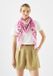 Codello Foulard en coton léger avec mélange de motifs et imprimé SUPER WOMAN
