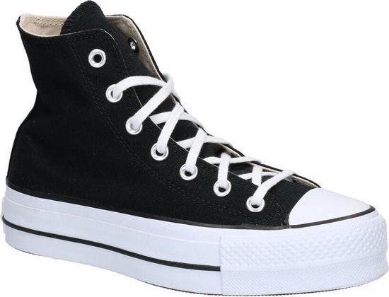 Converse Chuck Taylor All Star Lift Hi Sneakers - Dames - Zwart - Maat 35