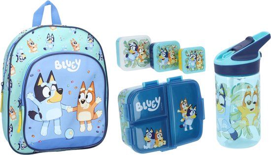 Bluey School Set Rugzak en Lunchset