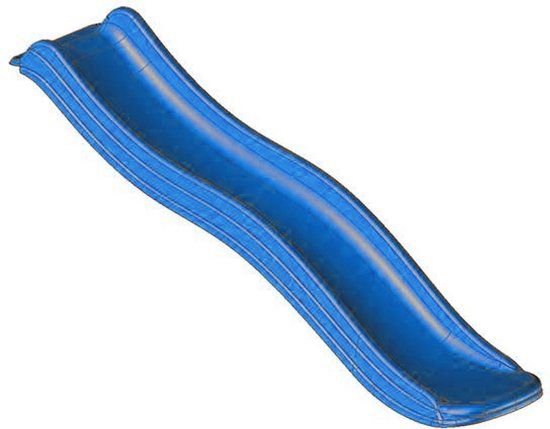 Intergard Glijbaan tuin blauw 175cm voor houten speeltoestellen
