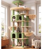 Arbre à chat cactus - Vert - 209 cm - XXL - Sisal